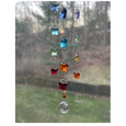 Butterfly Crystal Spiral Suncatcher
