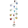 Butterfly Crystal Spiral Suncatcher