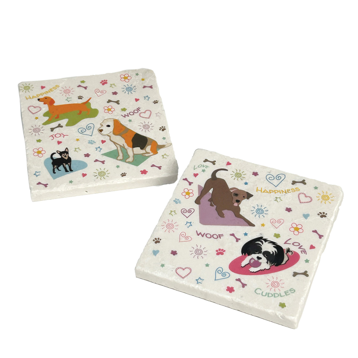 Woof You Furrever Coasters