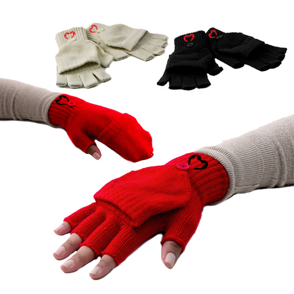 Fingerless Gloves Cat